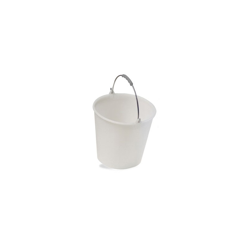 10 Secchi In Plastica Con Coperchio – 500 Ml, Bianchi, In Polipropilene Per Alimentari E Hobby