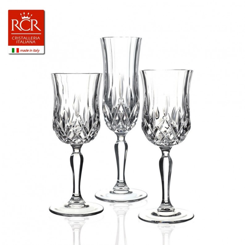 Bicchiere acqua in vetro - Velo celeste