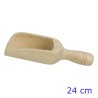 Semar Sessola MOPLEN Pelle à Farine 1,5 L - Plastique Blanc Robuste Pour Cuisine Et Grain