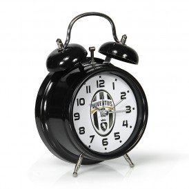 ATRIUM Sveglia analogica, colore nero/verde senza ticchettio con luce e funzione snooze, movimento al quarzo A921-7