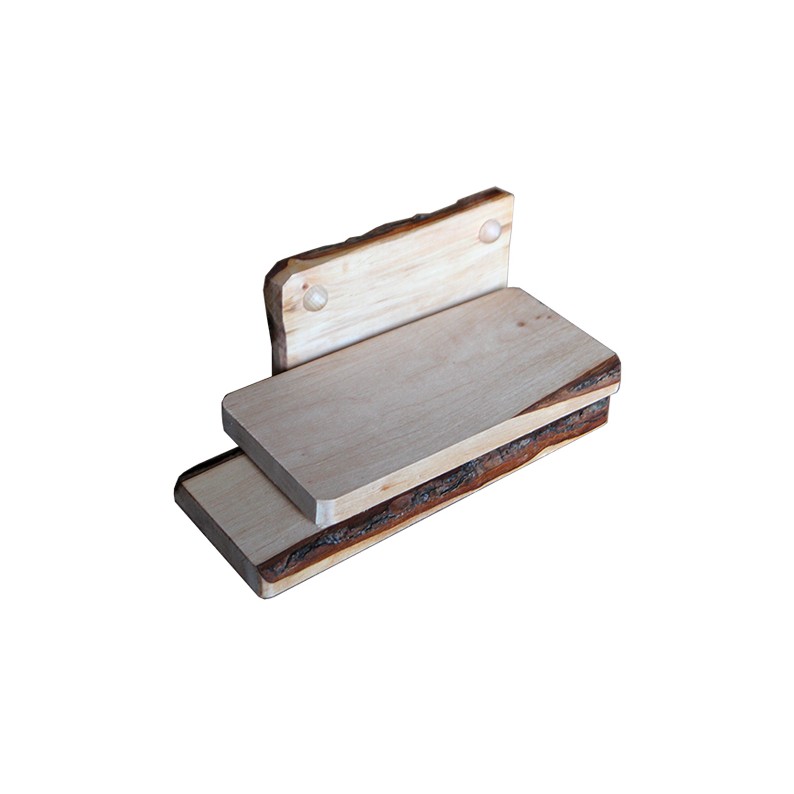 TAGLIERE LEGNO ONTANO GREZZO DA CM.40 A CM.49x17