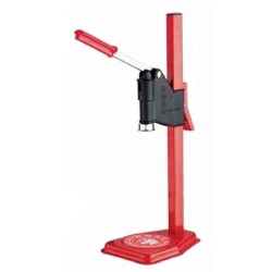 Rigamonti Tappatrice A Colonna Hermetica – Per Bottiglie In Vetro, Supporto Regolabile Per Mignon E 1L, 100% Made In Italy, BPA Free