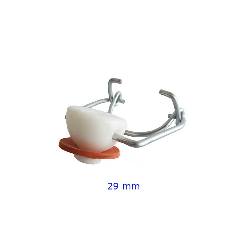 MA MAISON Set 2 Barattoli da Cucina in Vetro Ermetici con Cucchiaio e Tappo in Legno