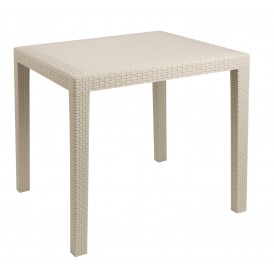Tavolino Quadrato Gabriel, 78x78 Cm, Finitura Moka, Design Moderno, Facile Da Montare - 2