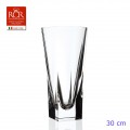 Elegante vaso porta fiori in vetro cristallo Fusion RCR
