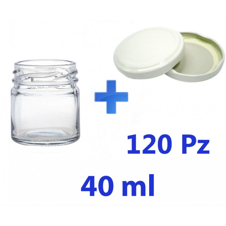 Weck - Set di 4 vasetti per conserve da 1 litro con guarnizione in