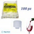 Maxdot 10 Bottiglie In Vetro Bordeaux 750ml Con Versatore E Tappo – Vuote Per Vino, Sciroppo, Succhi, Liquori, Per Casa E Feste
