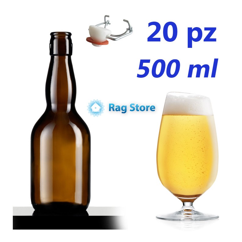 PLATINUX Set Di 6 Boccali Da Birra In Cristallo, Capacità 500 Ml (max 630 Ml), Trasparenti, Lavabili In Lavastoviglie - 5