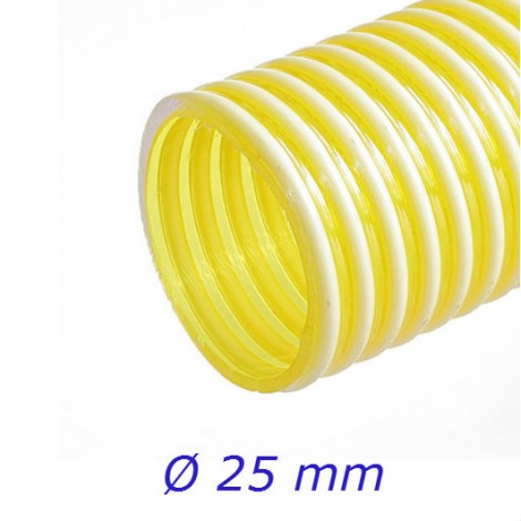 Wiltec Tubo per laghetto 10 m 32 mm (1 1/4) Nero