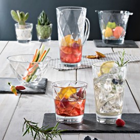 RCR Cristalleria - Set 6 Bicchieri Acqua Aria 55 cl in Eco Cristallo