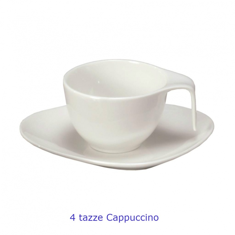 Cilio KP0000215311 ROMA - Tazza da cappuccino in porcellana