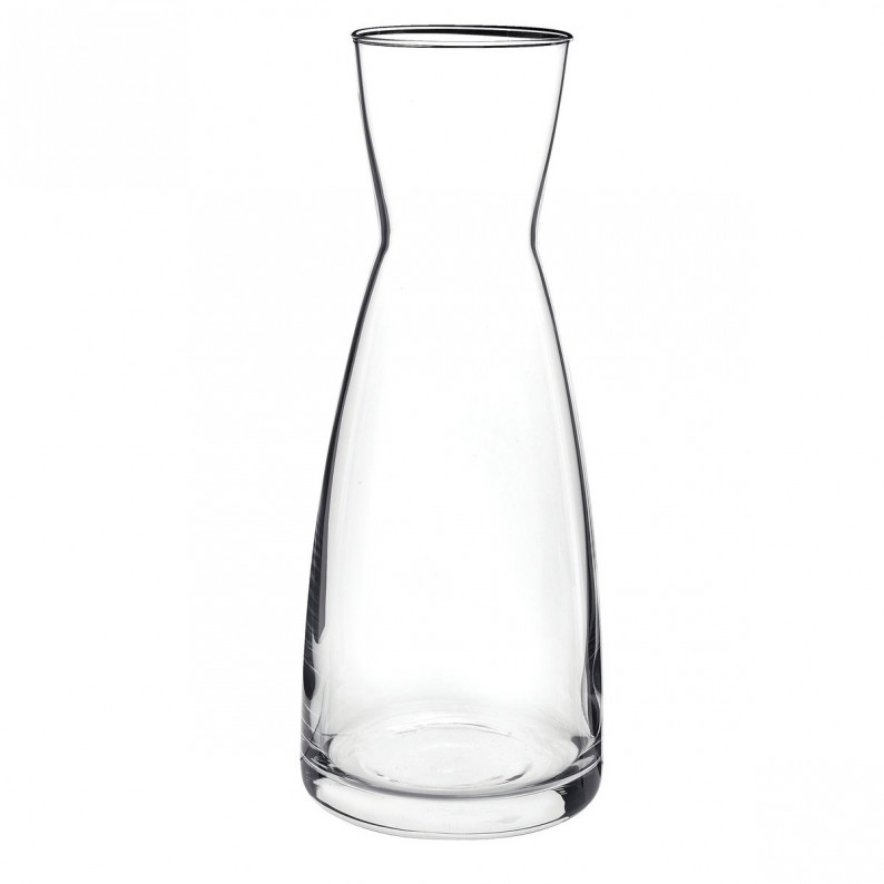 Caraffa LAV Line In Vetro Trasparente Con Coperchio 1,2 Litri | Brocca Acqua Per Tavola E Frigorifero | Vetro Cristallo Multicolore (Design Casuale) | Oggettistica Casa LAV - 2
