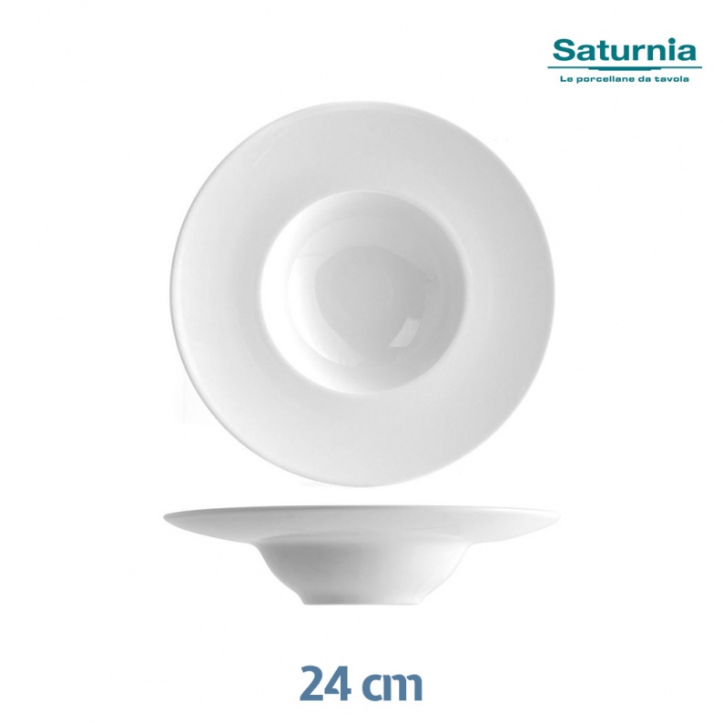 Piatto cappello del prete cm 24 modello k-bowl della Saturnia