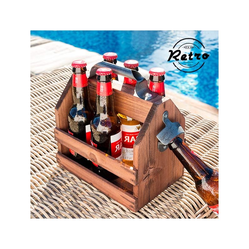 Espositore porta bottiglie vino in legno 2 Classic