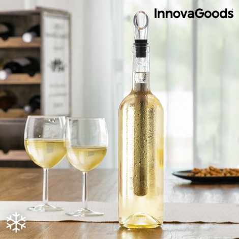 Manicotto Refrigerante Per Vino E Champagne – Riutilizzabile, In Nylon, Si Adatta A Tutte Le Bottiglie, 16x24 Cm - 2