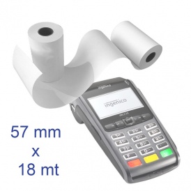 Dal Forno 50 Rotoli Carta Termica Per Registratori Di Cassa - Foto 9