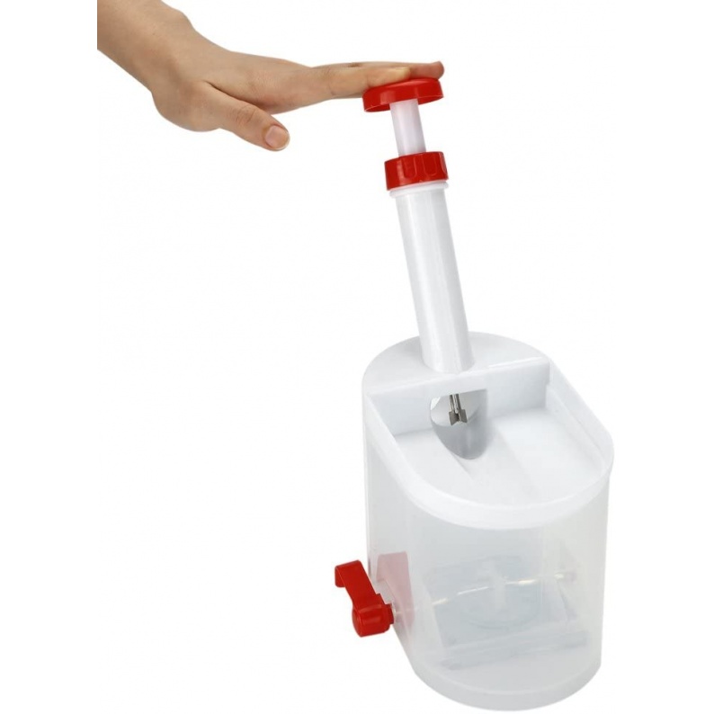 Snocciolatore Per Ciliegie E Olive – Denocciolatore In Acciaio Con Manico Ergonomico (2 Pezzi) - 6