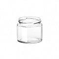 Vasetto in vetro semplice modello Minimal da 212 ml