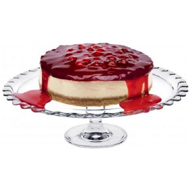 Porta torta cheesecake in vetro diametro 36 cm