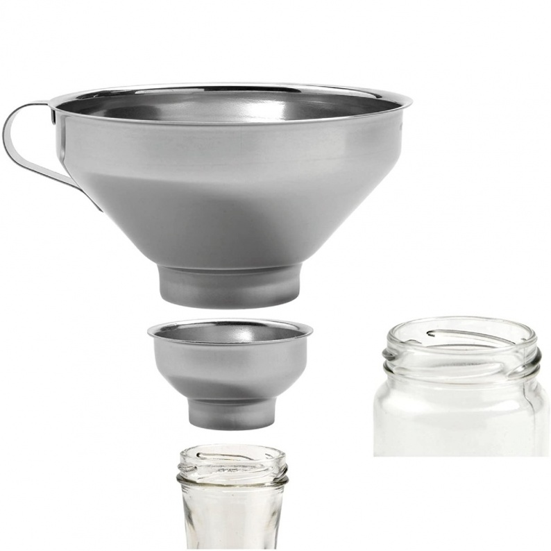 Imbuto Filtro Olio Acciaio Inox