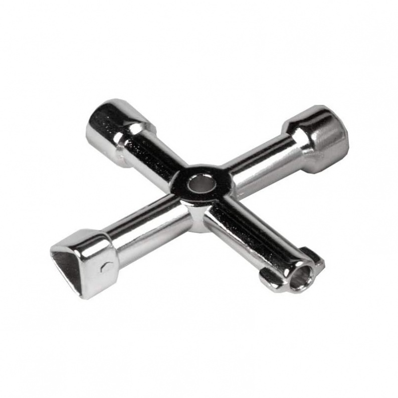 Cartman Chiave A Croce Universale Antiscivolo 40,6 Cm Con 4 Bussole (17, 19, 21, 22 Mm) Per Auto, SUV, Camper - 2
