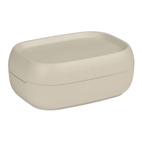 Cetomo Contenitore portaoggetti in plastica bianca 35L*4 con coperchio Cetomo Contenitore portaoggetti in plastica bianca 35L*4 con coperchio