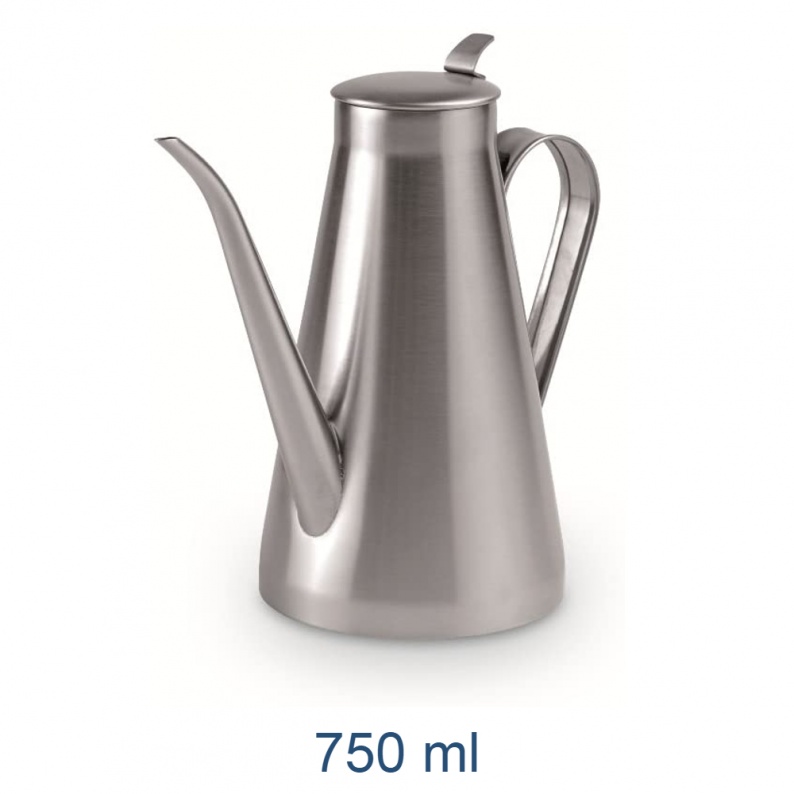 Oliera Olly Di Barazzoni In Acciaio Inox 18/10 - Design Elegante Con Beccuccio, 450 Ml