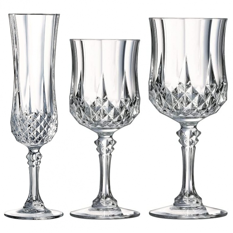 RCR Luxion Set Bicchieri In Cristallo 2 Pezzi - Made In Italy, Lavastoviglie