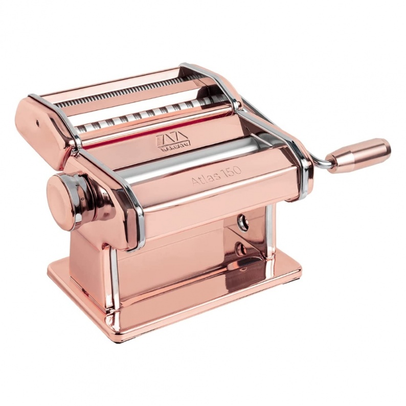 Macchina Per Pasta Marcato Atlas 150 Con Accessori | Per Lasagne, Fettuccine, Ravioli, In Acciaio Cromato - Foto 13