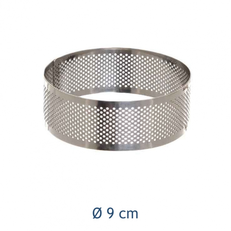 Anello Per Torta Regolabile In Acciaio Inox - Diametro 16-30 Cm, Altezza 15 Cm