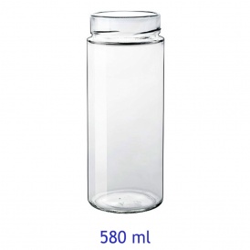 Weck 6 barattoli rotondi da 0,75 l in vetro per conserve, 3/4 litri + coperchio