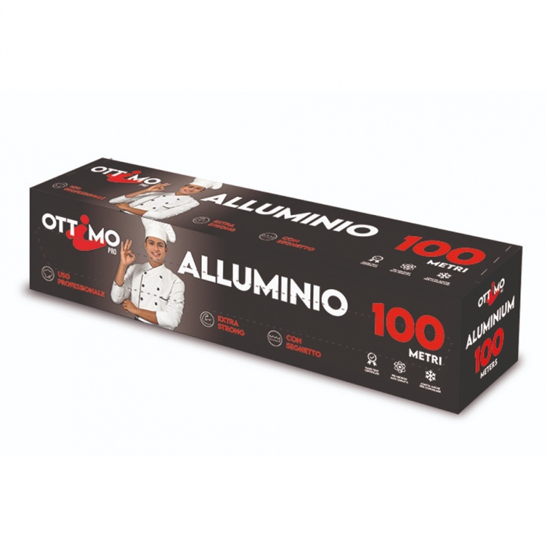 Bobine Alluminio 30 cm X 50 metri 11 micras (40 Pezzi