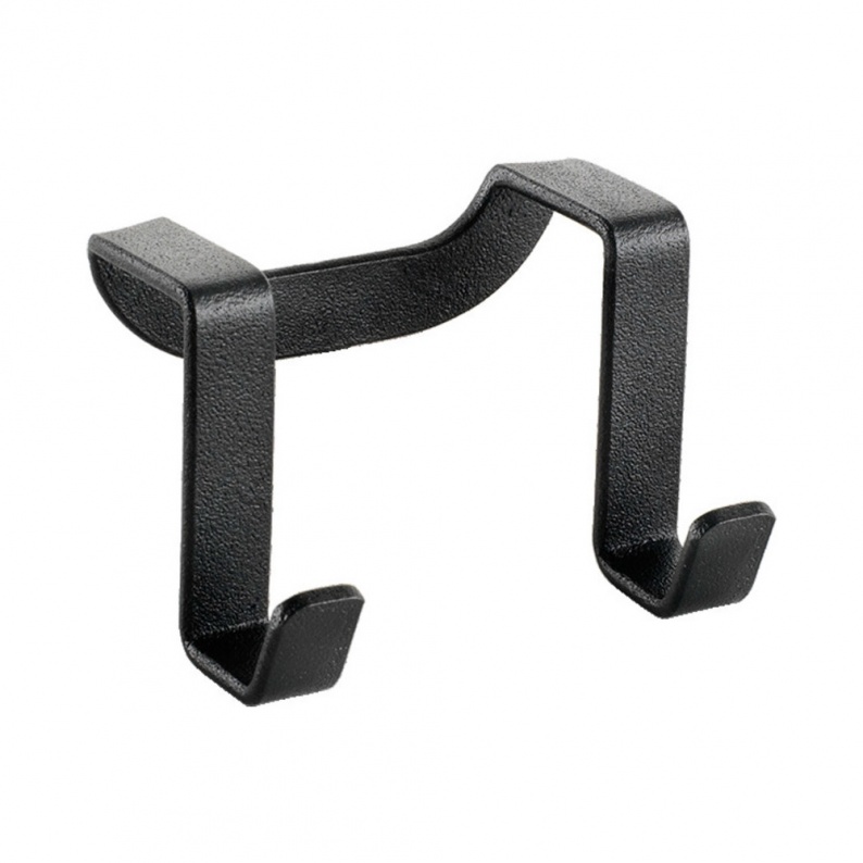 Sgerste 10 set di gancio in metallo e accessori di fissaggio per pantaloni, gonne cucire Craft – grigio nero, come illustrato