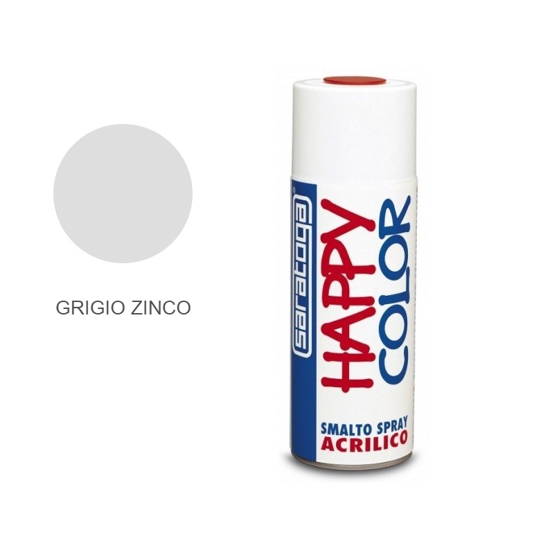 Bomboletta spray colore Grigio Zinco Saratoga