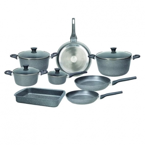 Berghoff, Hotel Essentials Batteria 12 Pz In Acciaio Inox Adatta Ad Induzione 88584105 - Foto 5