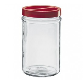 Borgonovo Barattolo In Vetro Con Chiusura A Vite – Capacità 1000 Ml (1 Litro) - 4