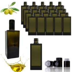 Bottiglia laboratorio vetro Duran con tappo GL 45 ml 500 CF/1