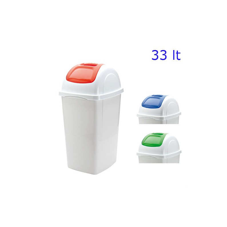 Pattumiera 6 lt con coperchio basculante Bianca | Leroy Merlin Pattumiera 6 lt con coperchio basculante Bianca | Leroy Merlin