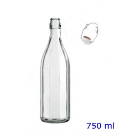 Bormioli Rocco Officina - Botella de agua 37.25 onzas, jarra de vidr