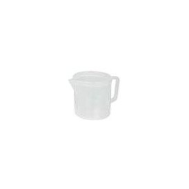 Bamix Caraffa Graduata Con Manico 1L: In Plastica Tritan Senza BPA, Per Microonde E Freezer, 14,5x10,5x16 Cm - 2