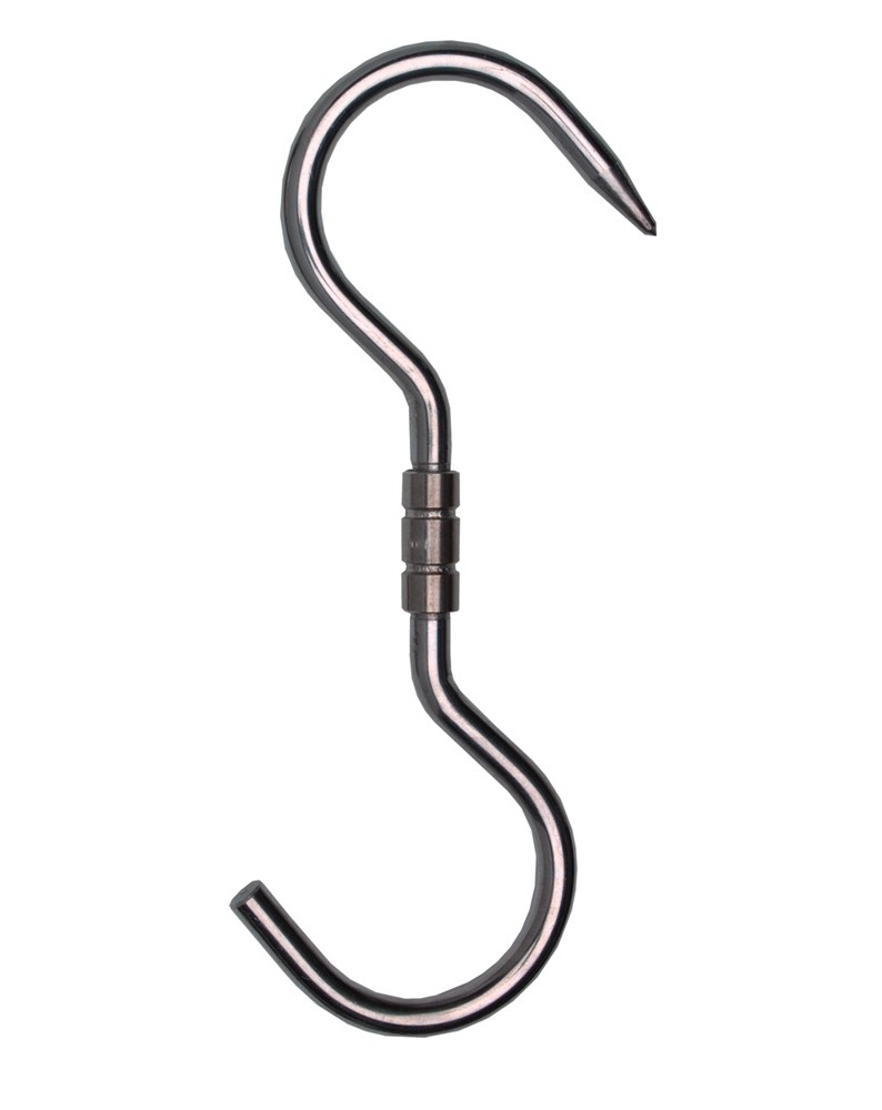 Jewan 10 Pezzi Ganci Da Macellaio, 10cm Ganci A S In Acciaio Inox - Foto 8