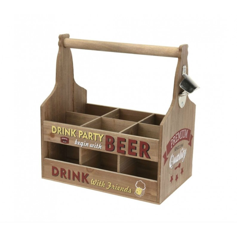PORTABOTTIGLIE DA PARETE in Legno, Porta Bottiglie Di Vino Da Parete