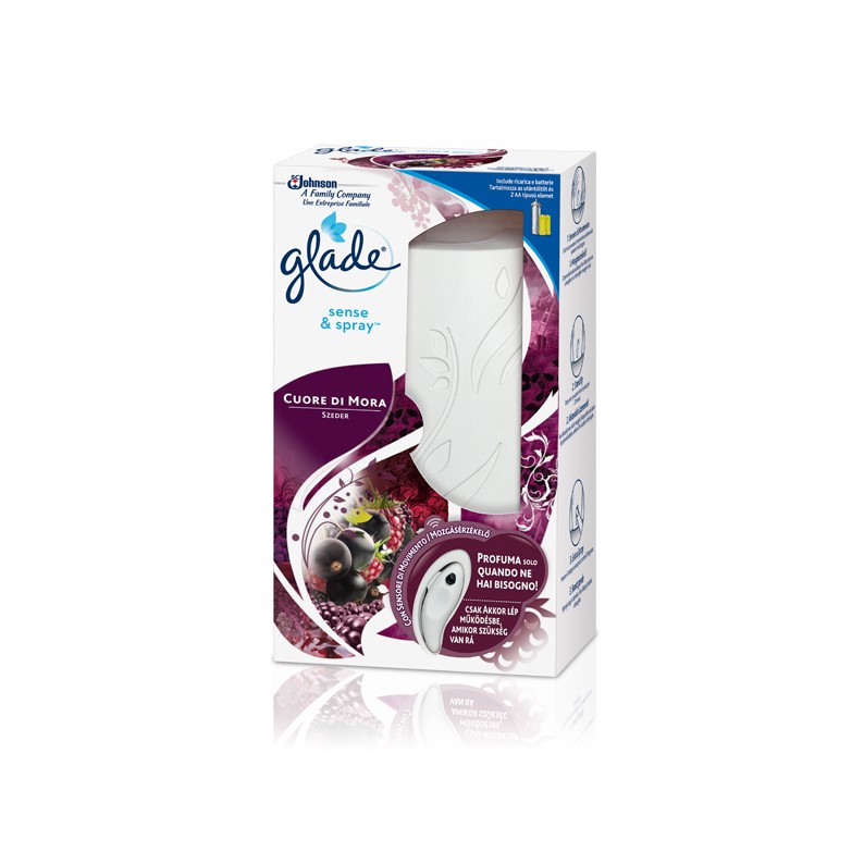 GLADE SENSE\u0026SPRAY AUTOMATICO DIFFUSORE + RICARICA