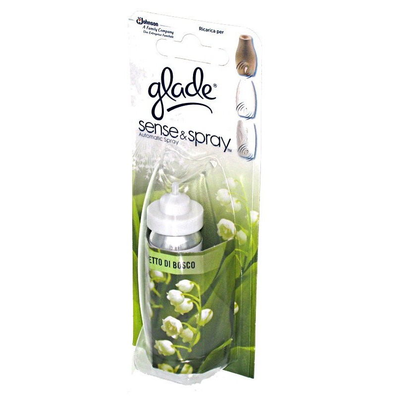 GLADE SENSE\u0026SPRAY RICARICA 18 ml MUGHETTO DI BOSCO