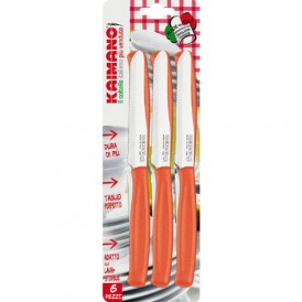 Set 24 Posate Eme Eleven Sabbiato – Acciaio Inox 18/10 Made In Italy – 6 Forchette, 6 Coltelli, 6 Cucchiai, 6 Cucchiaini - 3