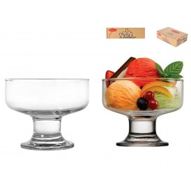 AIOS Bicchiere Per Gelato In Policarbonato Infrangibile - 340 Ml, Trasparente, Lavabile In Lavastoviglie - 4