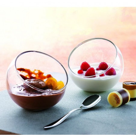 Borgonovo Coppetta In Vetro Per Gelato Palm – 35 Cl, Ideale Per Dessert E Mousse - 2