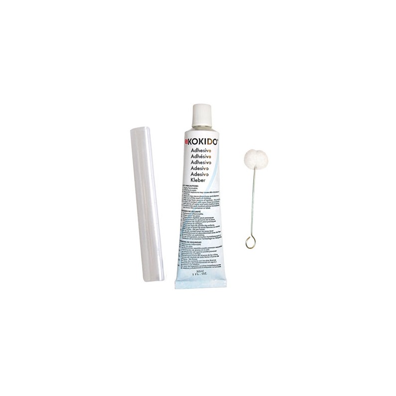 BOMVMVE Kit Riparazione Piscina, Colla per Riparazione in PVC, Kit