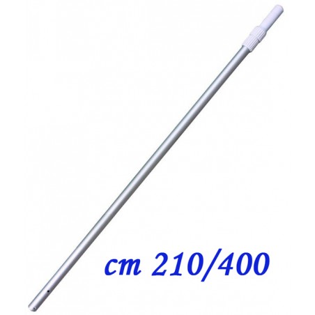 Manico Telescopico In Metallo - Allungabile Fino A 3 Metri, Per Armadi E Porte Alte