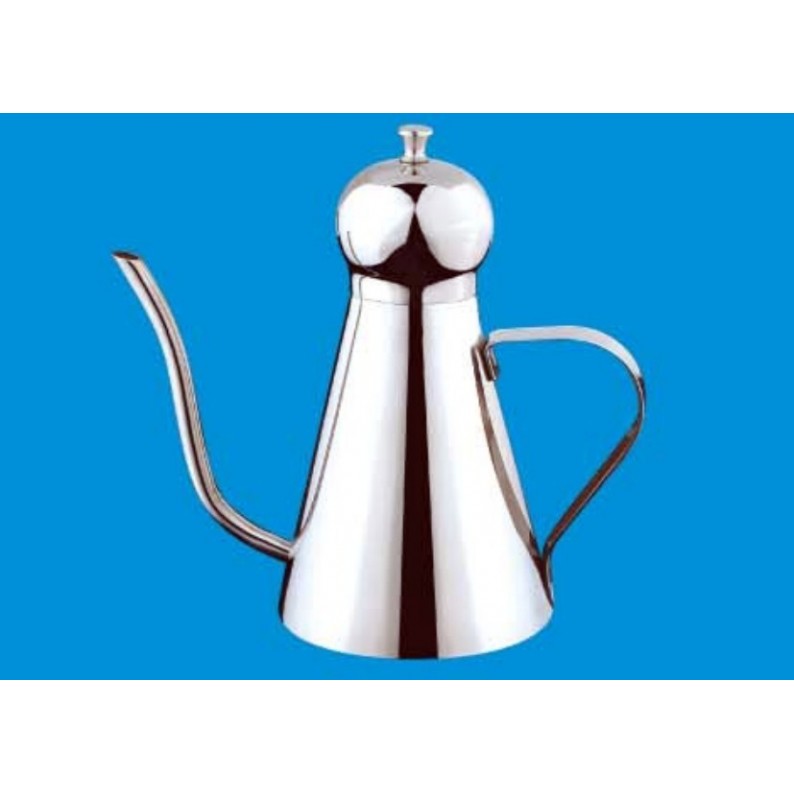 Oliera Acciaio E Vetro 4 Pezzi Cucina Porta Olio Aceto Sale Pepe Con Supporto Vivalto - Foto 4